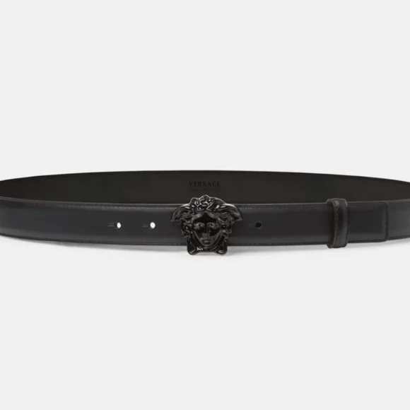 Versace | Accessories | Nwt Versace La Medusa Black Leather  display picture 2